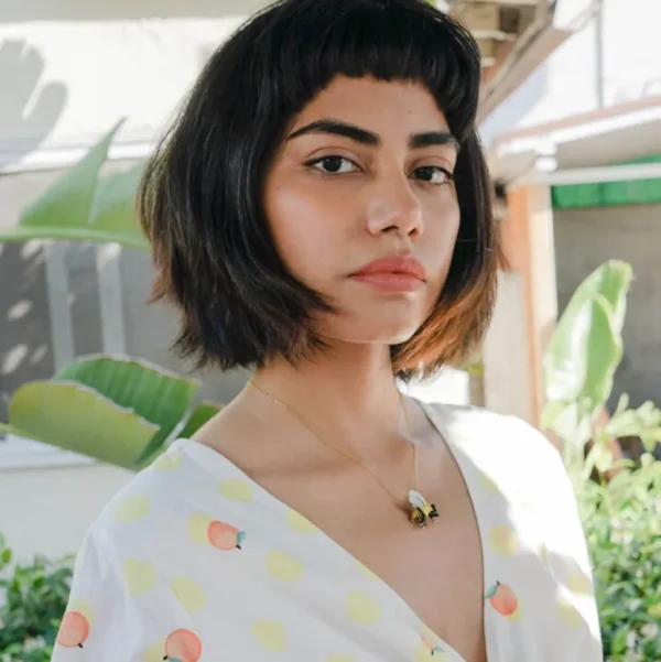 Tiny Bee Necklace