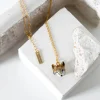 Tiny Tooth and Tail Fox Necklace