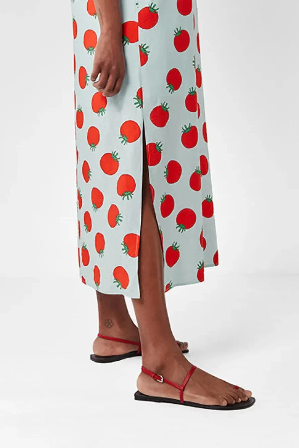 Tomato Long Dress
