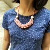 T-Shirt Yarn Braided Necklace