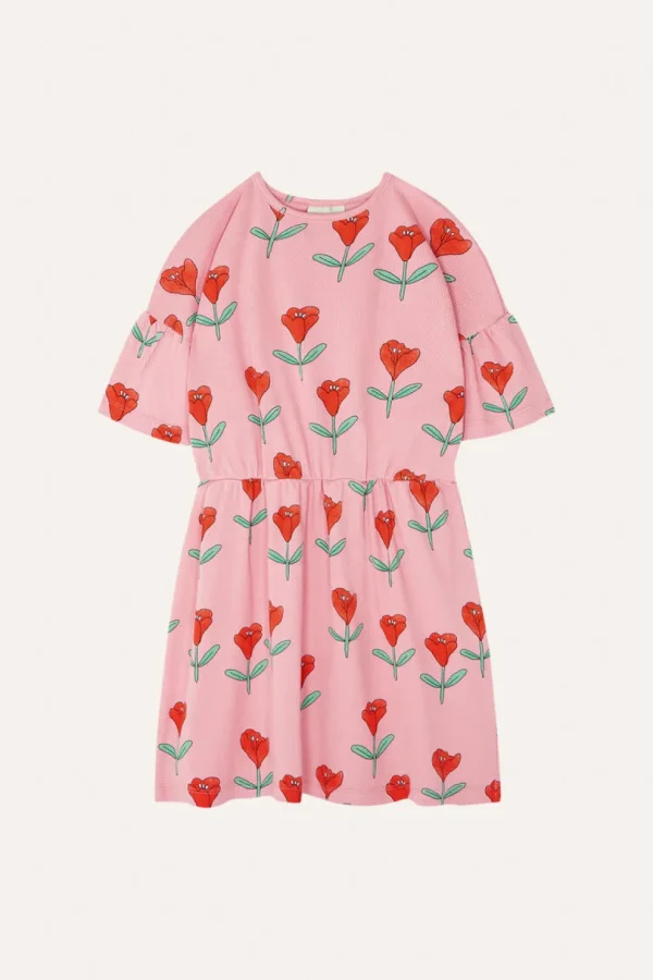 Tulips Allover Pink Dress