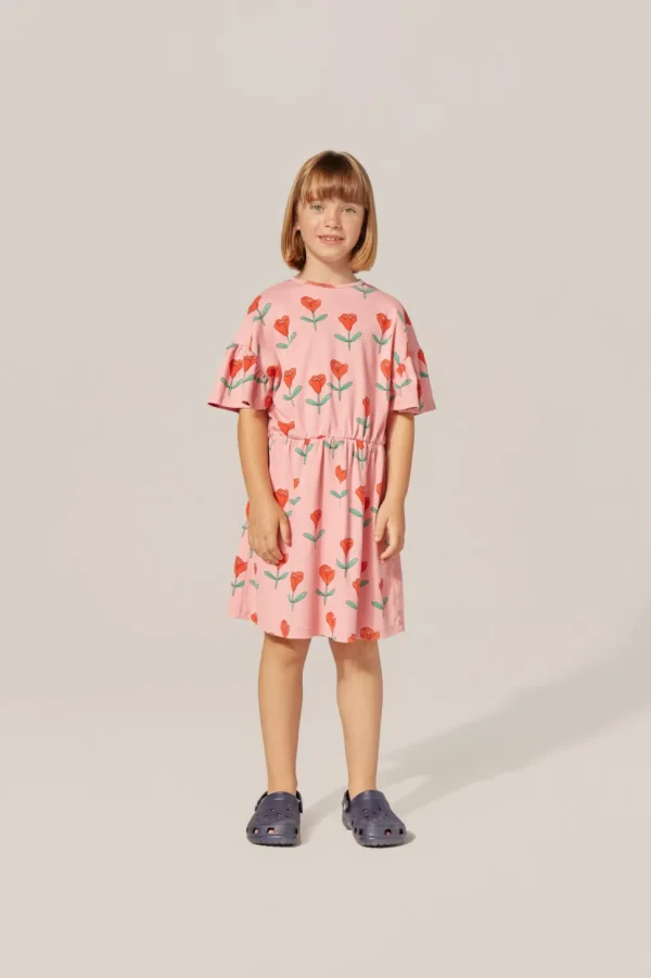 Tulips Allover Pink Dress