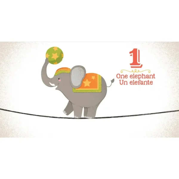 Un Elefante: Numbers / Números - Lil' Libros