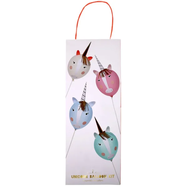 Unicorn Balloon Kit (x 4)
