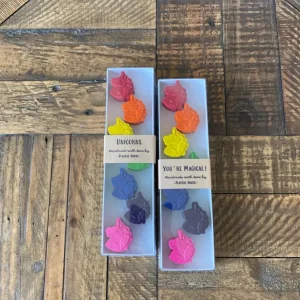 Unicorn Crayons Gift Set