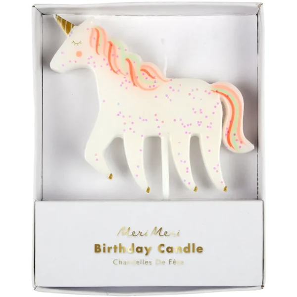Unicorn Glitter Candle