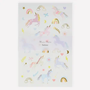 Unicorn Tattoo Sheets (x 2 sheets)