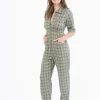 Unionsuit - Olivie Plaid