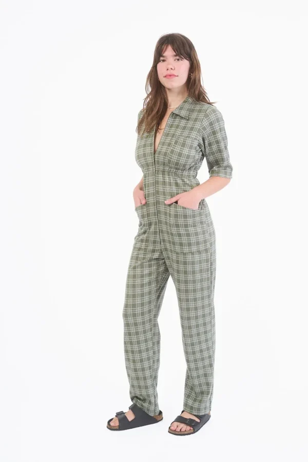 Unionsuit - Olivie Plaid