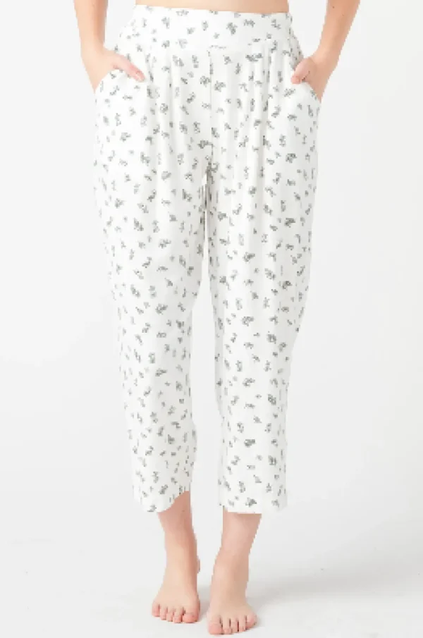 Vacay Pants - Ivory Floral