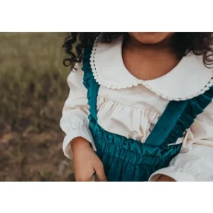 Velvet Alpine Skirt Set - Teal