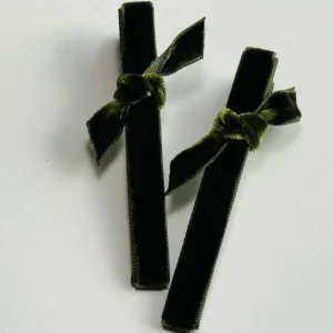 Velvet Bar Clips - Several Colors
