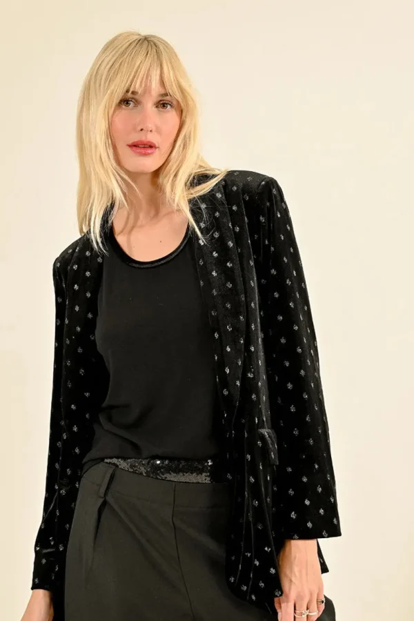 Velvet Blazer