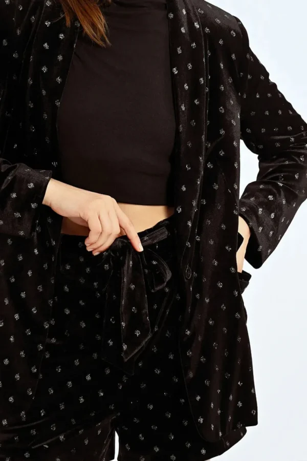 Velvet Blazer