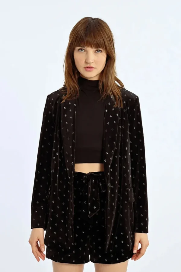 Velvet Blazer
