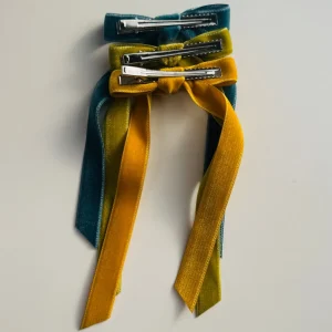 Velvet Hair Bows - Several Colors