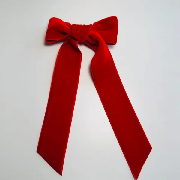 Velvet Hair Bows - Several Colors