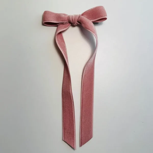 Velvet Hair Bows - Several Colors