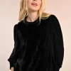 Velvet Top - Black