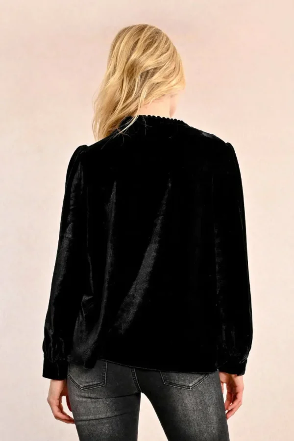 Velvet Top - Black