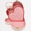 Vintage Rose Heart Suitcases (x 2)