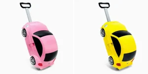 Volkswagen Beetle Kids Suitcase - Two Colors