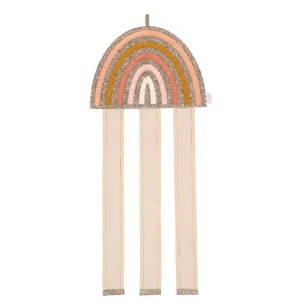 Wall Clip Holder - Pink Rainbow