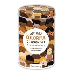We are Colorful Skin Tone Crayon Set