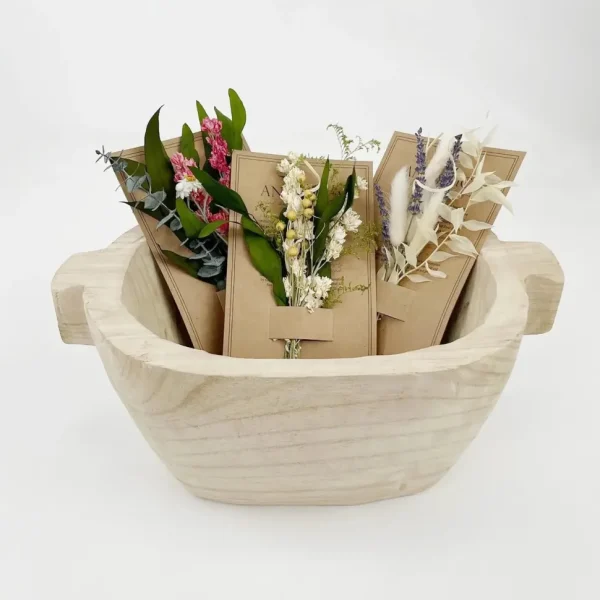 Willow & White Larkspur Mini Bouquet