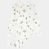 Winter Fun Print PJ Set - Off White