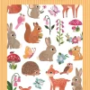 Wodland Friends Temporary Tattoos