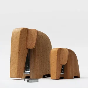 Wooden Elephant Stapler (two sizes)