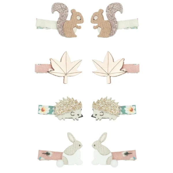 Woodland Friends Mini Clips