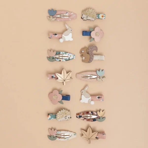 Woodland Friends Mini Clips