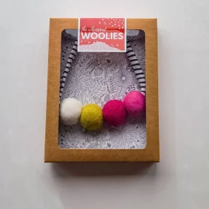 Woolie Ball Necklace (two colors)