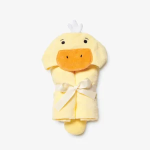 Yellow Duckie Hooded Baby Bath Wrap