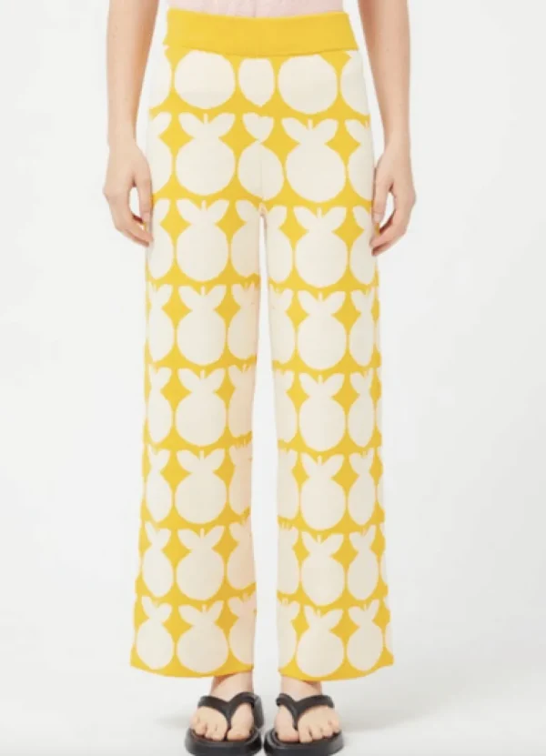 Yuza Print Knit Pants