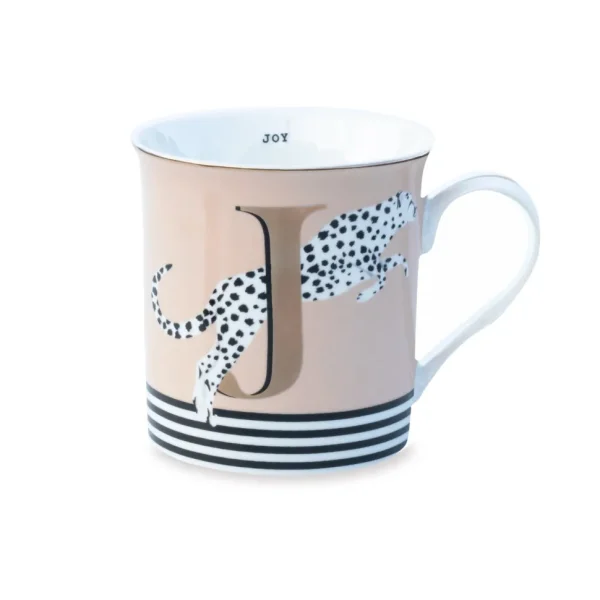 Yvonne Ellen the Gold Edition Alphabet Mugs