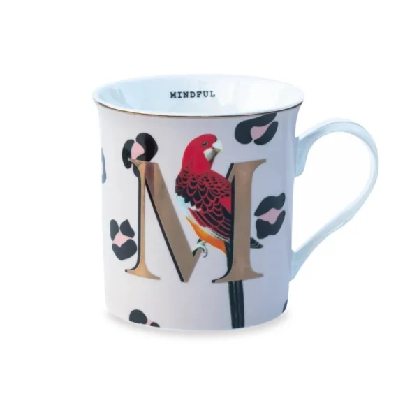 Yvonne Ellen the Gold Edition Alphabet Mugs