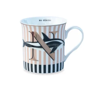 Yvonne Ellen the Gold Edition Alphabet Mugs