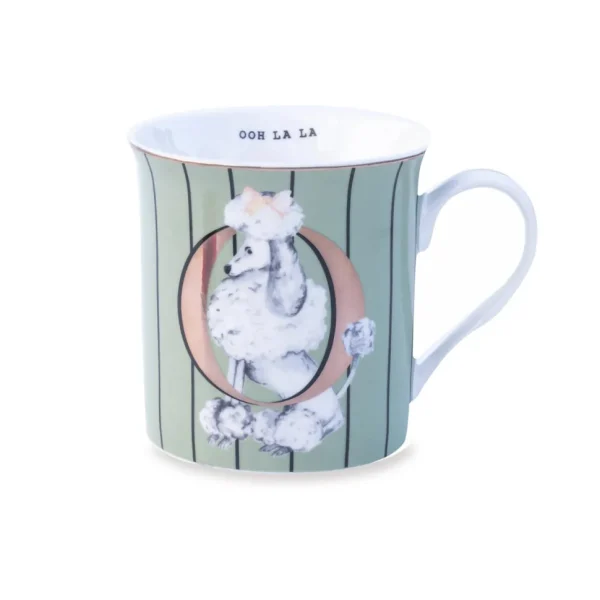 Yvonne Ellen the Gold Edition Alphabet Mugs