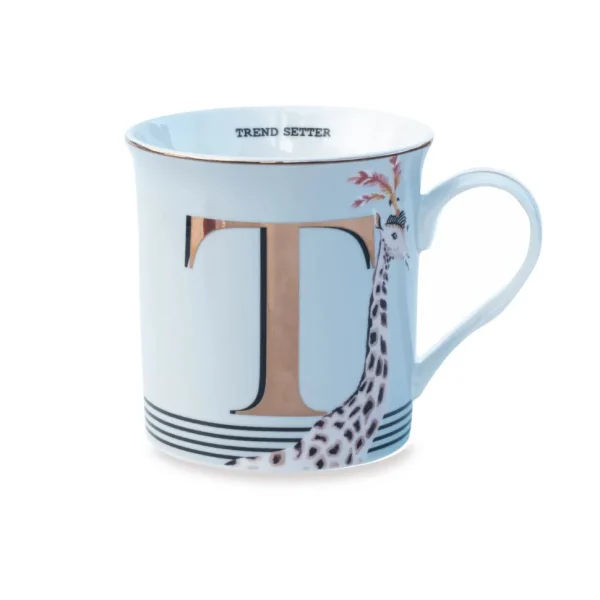 Yvonne Ellen the Gold Edition Alphabet Mugs
