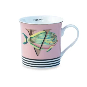 Yvonne Ellen the Gold Edition Alphabet Mugs