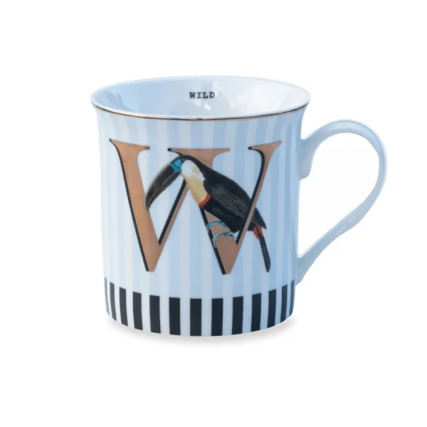 Yvonne Ellen the Gold Edition Alphabet Mugs