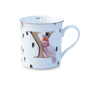 Yvonne Ellen the Gold Edition Alphabet Mugs