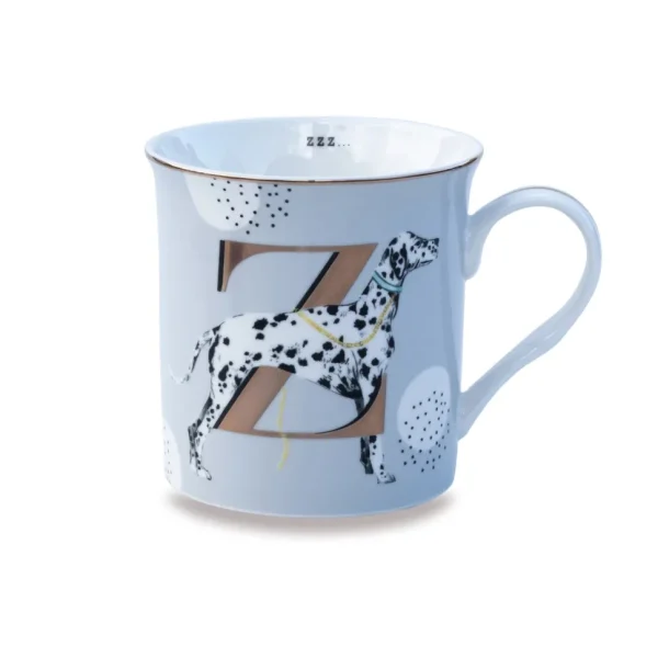 Yvonne Ellen the Gold Edition Alphabet Mugs