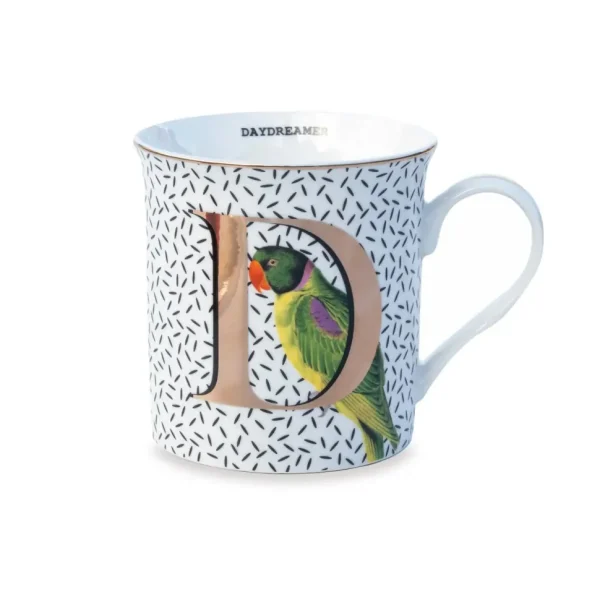 Yvonne Ellen the Gold Edition Alphabet Mugs