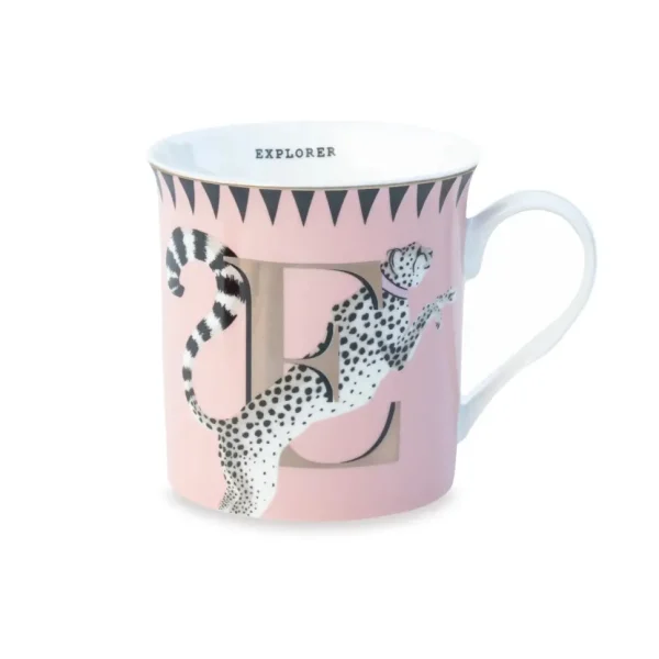 Yvonne Ellen the Gold Edition Alphabet Mugs