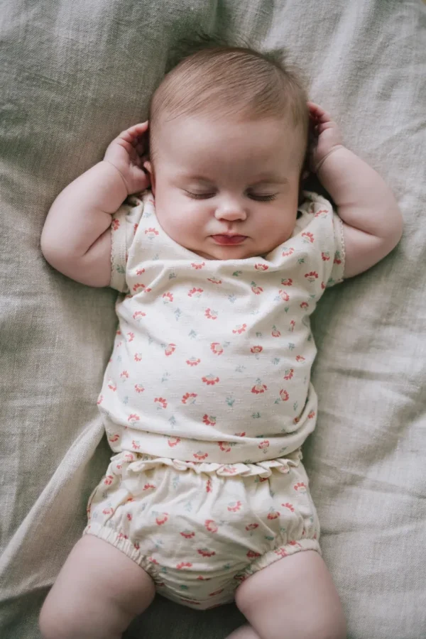 Zara Pointelle Bloomer - Organic Cotton